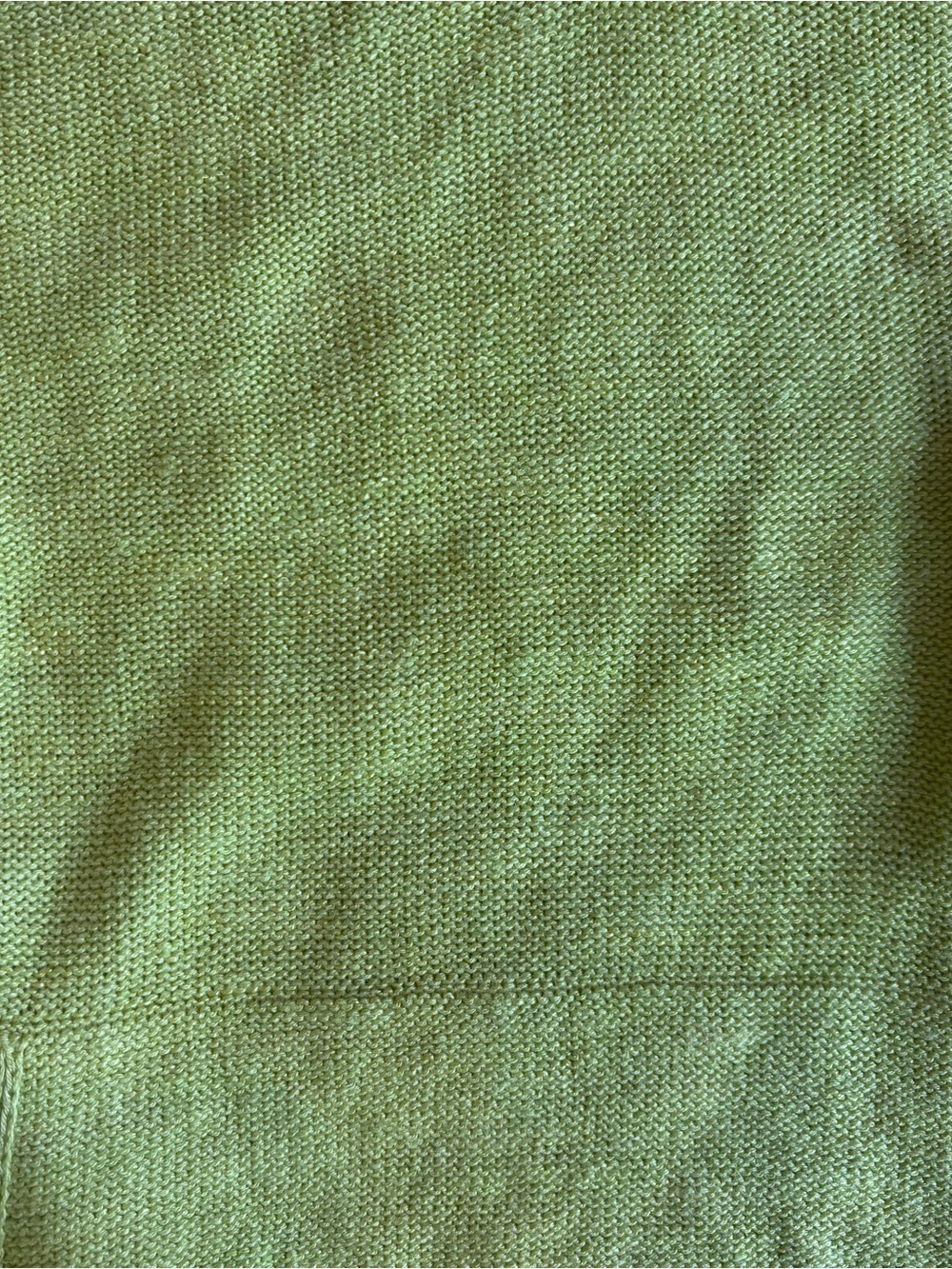 Free People For the Win Cinch Lime Green Knit Lightweight Hoodie | Medium - Picture 4 of 7